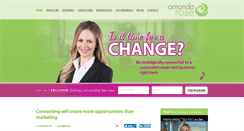 Desktop Screenshot of amandarose.com.au
